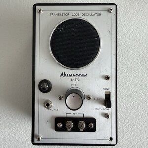 Midland 18-273 Transistor Code Oscillator Japan Untested Parts Only